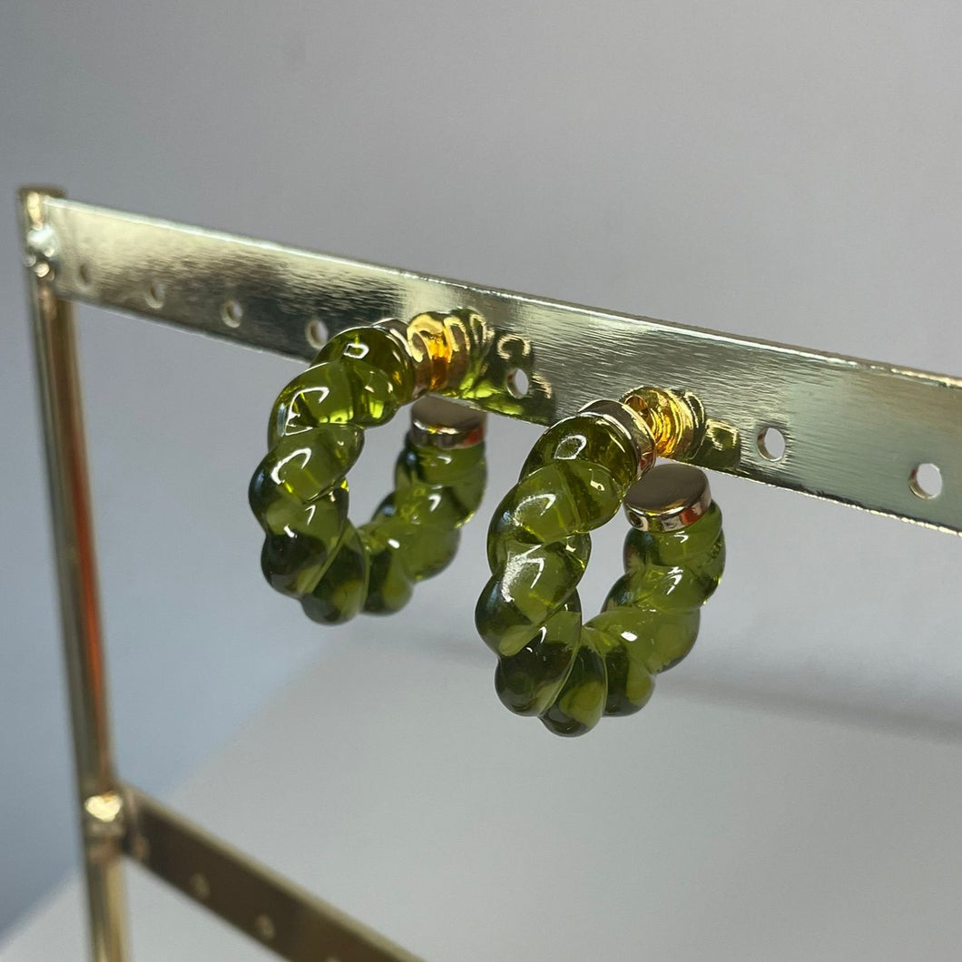 Grape Raisin Earrings