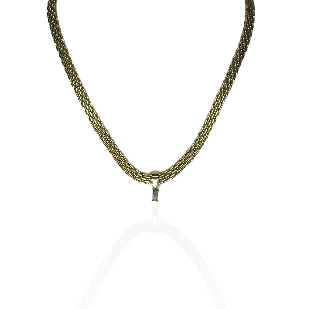 Crystal Monami Necklace